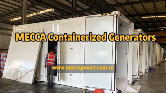 Containerized Generator 1000/1500/1800/2000/2200/2500/3000/3750 Kw kVA Powered by Cummins/Perkins/Mtu/Yuchai/Mitsubishi/Sme/Baudouin Container Diesel Generators